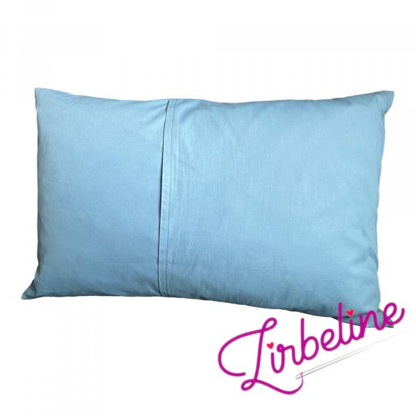 Rückseite Uni blau